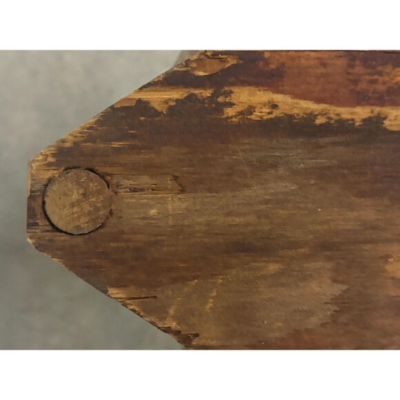 Vintage Small Wooden Child's Kid's Tool Box Flower Planter Vintage Home Decor - Picture 7 of 7